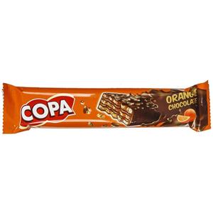 ویفر کاکائویی با کرم پرتقالی کوپا مقدار 32 گرم Copa Cocoa Wafer With Orange Cream 32gr