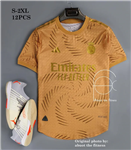 لباس کانسپت طلایی رئال مادرید- نسخه پلیری