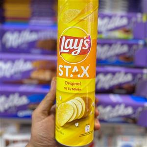 چیپس لیز استاکس طعم اورجینال 155 گرمی
