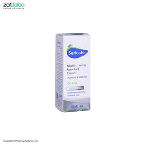 ژل کرم مرطوب کننده صورت سری کیت Sericate