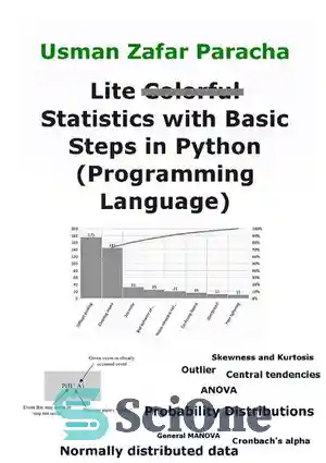 دانلود کتاب Lite Statistics with Basic Steps in Python Programming Language – Lite Statistics با مراحل پایه در زبان برنامه...