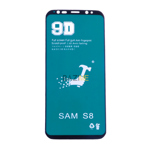 محافظ صفحه نمایش مدل 9D مناسب برای گوشی موبایل سامسونگ A8s 2018 