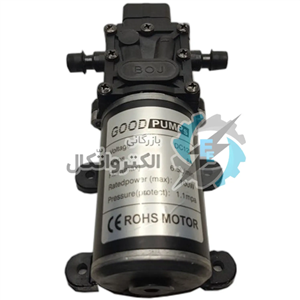 پمپ مایعات دیافراگمی 12 ولت 6.5 لیتر بر دقیقه با فشار 11bar بار ا Diaphragm Water Pump 