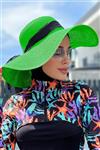 کلاه لبه دار زنانه Remsa Mayo RŞ-74-Yeşil
