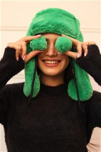 کلاه لبه دارراسته زنانه REMSA RKŞ-04-Yeşil 