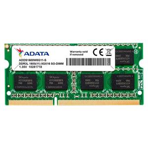 رم لپ تاپ ای دیتا مدل DDR3L 1600MHz ظرفیت 8 گیگابایت