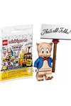 71030 Looney Tunes Series 71030 12 - Porky Pig Minifigure لگو  LEGO cv24