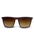 عینک آفتابی مردانه قهوه ای مربعی برند shnیووی400
