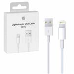 کابل شارژ USB به لایتنینگ اپل طول 2متر مشابه اصلی ا Apple lightning to usb MD819ZM/A