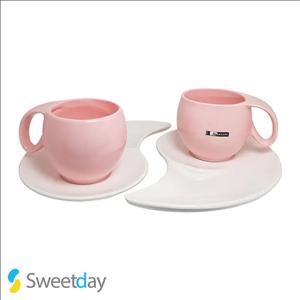 فنجان دو نفره مدل ریتا