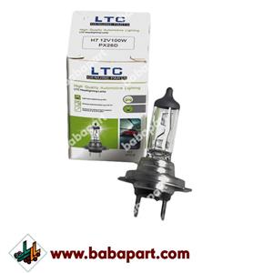 لامپ گازی ۲ خار H7 کره اصلی LTC نیسان
