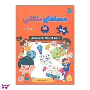 کتاب معماهای منطقی برای کودکان - اثر مگان فلانری - نشر برکه آبی