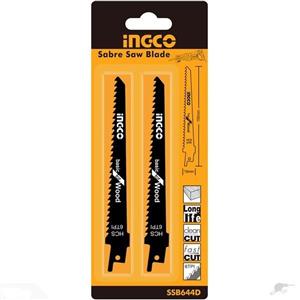 ست تیغه افق بر چوب اینکو