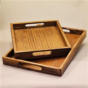 سینی مستطیل و مربع چوب راش