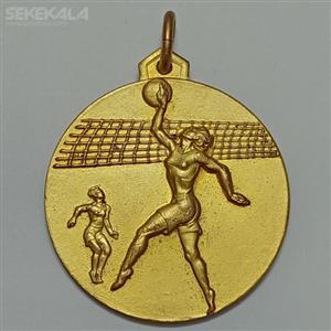 مدال آویز طلایی والیبال (UNC) 