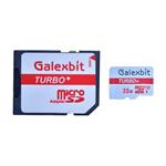 کارت حافظه microSDHC گلکسبیت مدل Turbo+ کلاس 10 استاندارد UHS-I سرعت 80MBps ظرفیت 32 گیگابایت به همراه آداپتور SD