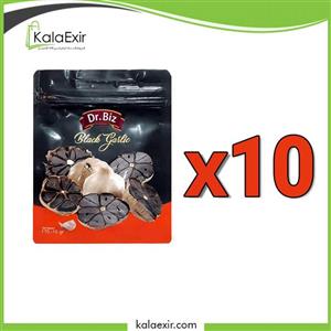 دکتر بیز سیر سیاه با کمترین قیمت پکیج 10 عددی