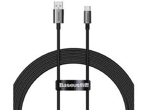 کابل سوپر فست شارژ یو اس بی به تایپ سی 100 وات 2 متر بیسوس Baseus Superior Series Fast Charging Data Cable USB to Type-C 100W P10320102114-02