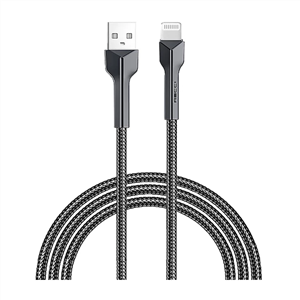 کابل لایتنینگ رسی مدل RTC-N24L طول 1.5 متر