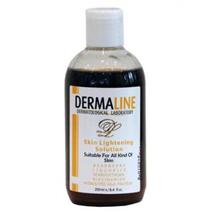 محلول روشن کننده پوست درمالاین | DERMALINE Skin Lightening Solution For All kind Of Skin