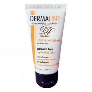 کرم روشن کننده و ضد لک درمالاین DERMALINE Lightening Cream 