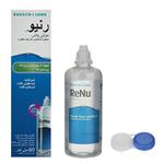 محلول شستشو لنز رنیو ۶۰ میلی لیتر Renu Multiplus Lens Solution 60 ml 