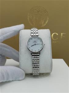 ساعت زنانه دنیل ولینگتون صفحه گرد موتور ساخت ژاپن بهترین کیفیت جنس استیل رنگ ثابت ضدحساسیت کد 1918099