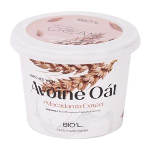 کرم دست و صورت بیول مدل Avoine Oat حجم 250 میلی لیتر Biol Tea Avoine Oat Face Cream 250ml