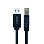 کابل پرینتر USB3.0 اونتن مدل US106 طول 1/8 متر