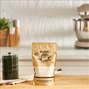 آرد گندم سیاه خام بدون گلوتن Gluno حجم 250 گرم