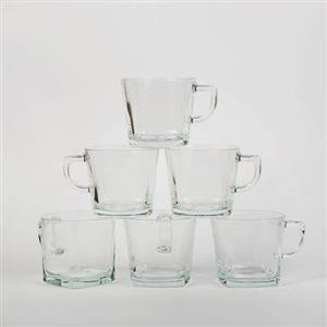 فنجان کار 215 سی سی  دست 6 عددی کد 1502