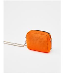 کیف مجلسی نارنجی زنانه برشکا