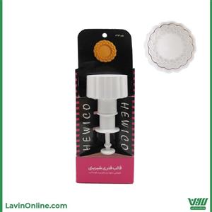 کاتر فشاری شیرینی طرح گیسو (کد 363)