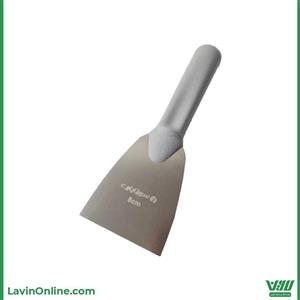 کاردک استیل دسته دار (8 سانت)