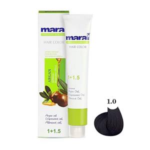 رنگ مو مارال سری طبیعی مدل مشکی شماره 1.0 Maral Men Hair Color Kit