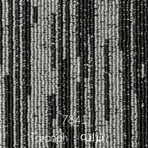 موکت ظریف مصور طرح ترانه نقره ای کد 7841