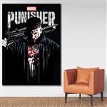 تابلو شاسی گالری استاربوی طرح Punisher مدل Marvel 09