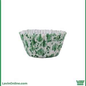 کپسول کاپ کیک طرح دار (گل آبی)