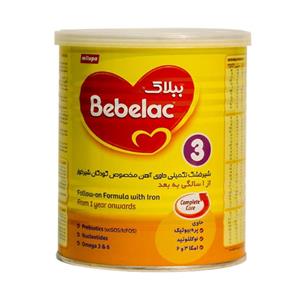 شیر خشک ببلاک 3  یک سال به بالا 400 گرم Milupa Bebelac 3 400g