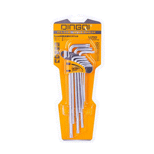 ست 9 عددی آچار ستاره ای بلند دینگشی مدل  DINGQI ART – 17125A