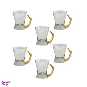 لیوان رامیسا مدل پایه دار کد 854966 مجموعه 6 عددی