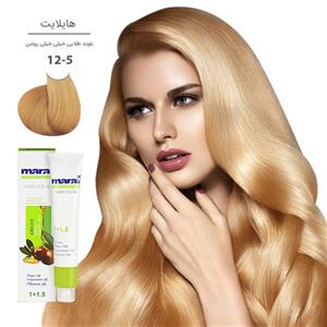 رنگ مو مارال maral بلوند طلایی خیلی خیلی روشن شماره 5-12