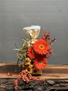دسته گل شکلاتی طرح اورنج