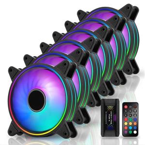فن کیس 6 تایی EZDIY-FAB Moonlight 120mm RGB