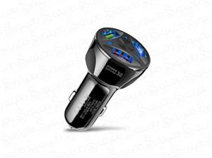 شارژر فندکی سه پورت BK357