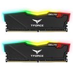 رم TeamGroup T-Force DELTA RGB DDR4 16GB Dual 3200MHz CL16 - Black