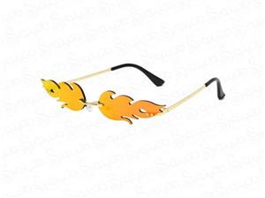 عینک آفتابی زنانه طرح شعله آتش 15782