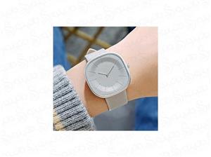 ساعت مچی عقربه ای زنانه مینیمالیست صفحه سیلیکونی 15854