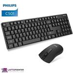 موس و کیبورد وایرلس فیلیپس مدل Philips C501 Wireless Keuboard Mouse Combo