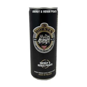 نوشیدنی گازدار انرژی زا لهستانی کله اسبی 250 میلی لیتر